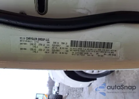 2014 Dodge Journey American Value Pkg z USA, uszkodzony, nr VIN 3C4PDCAB8ET164305